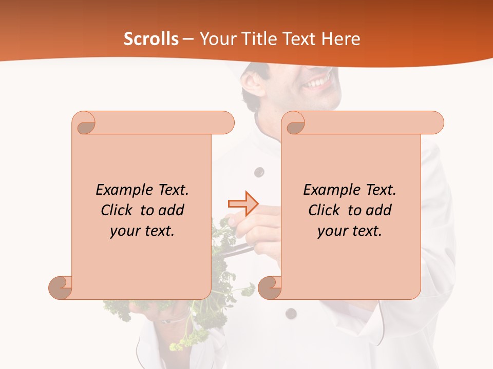 Adult People Isolated PowerPoint Template