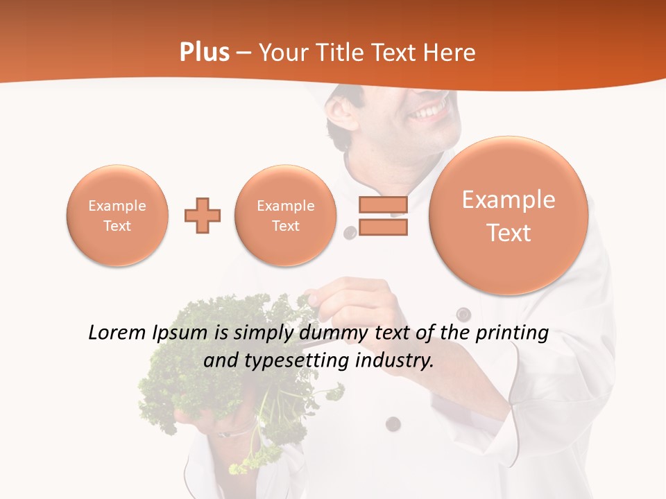 Adult People Isolated PowerPoint Template