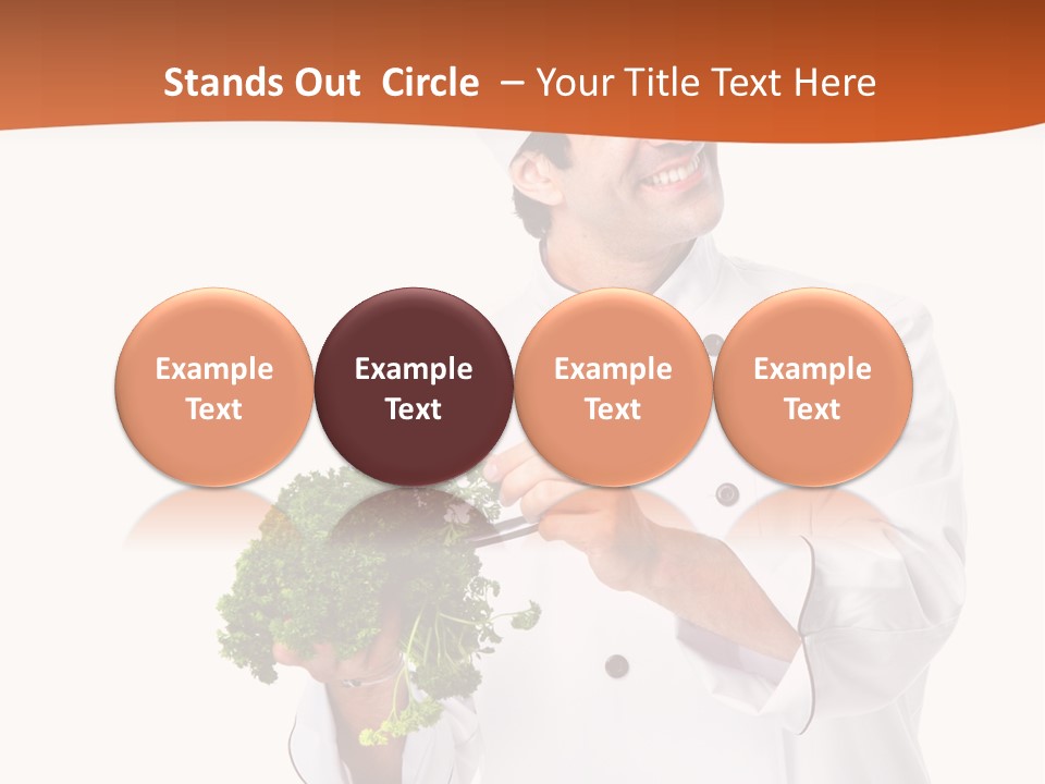 Adult People Isolated PowerPoint Template