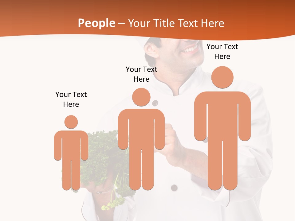 Adult People Isolated PowerPoint Template