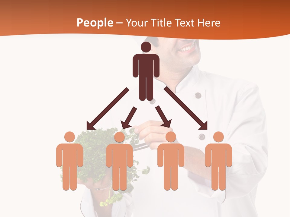 Adult People Isolated PowerPoint Template