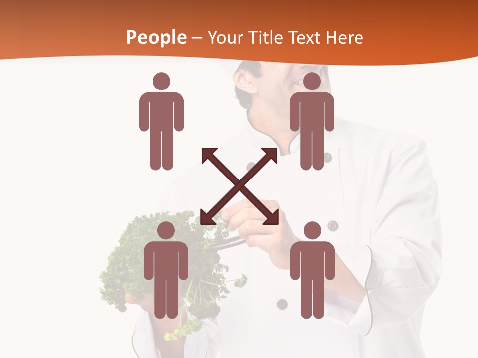 Adult People Isolated PowerPoint Template