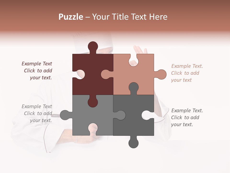 Handsome Job Cuisine PowerPoint Template