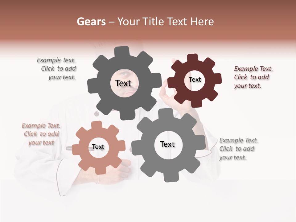 Handsome Job Cuisine PowerPoint Template