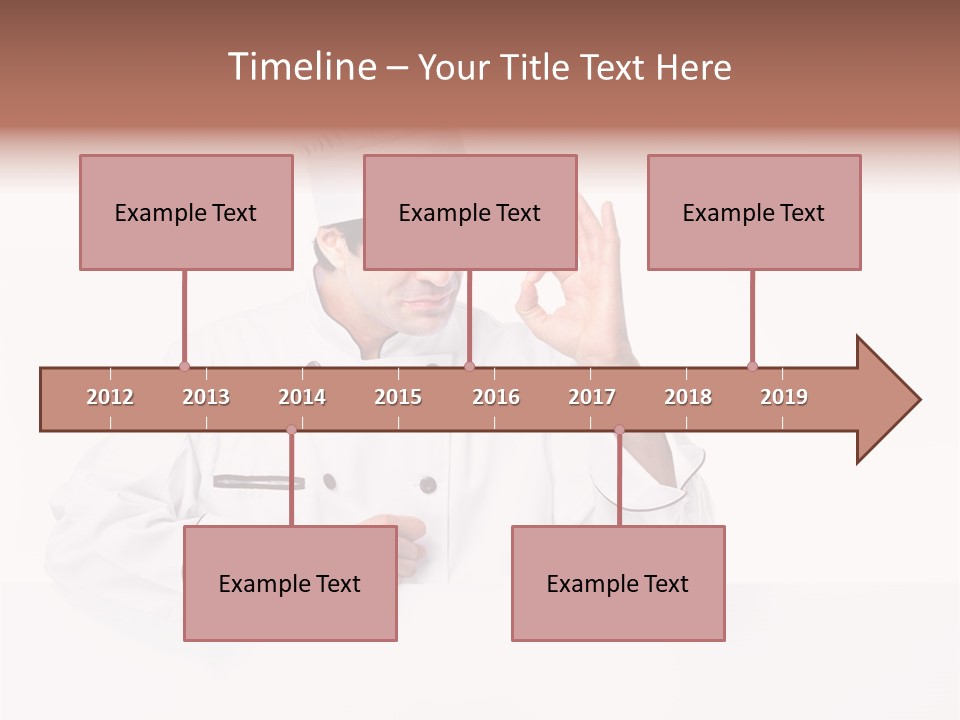 Handsome Job Cuisine PowerPoint Template