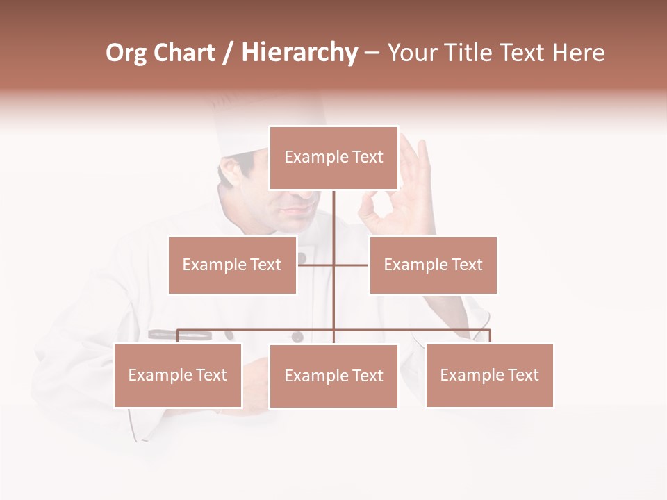 Handsome Job Cuisine PowerPoint Template