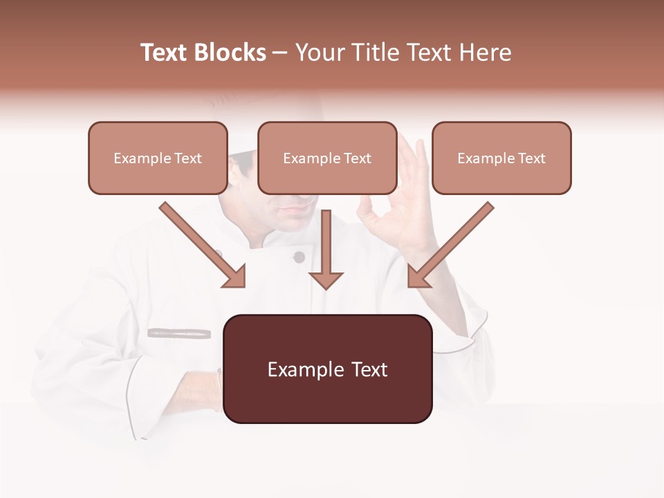 Handsome Job Cuisine PowerPoint Template