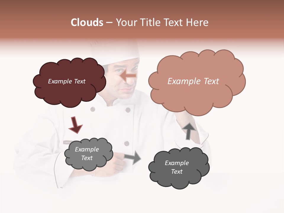 Handsome Job Cuisine PowerPoint Template