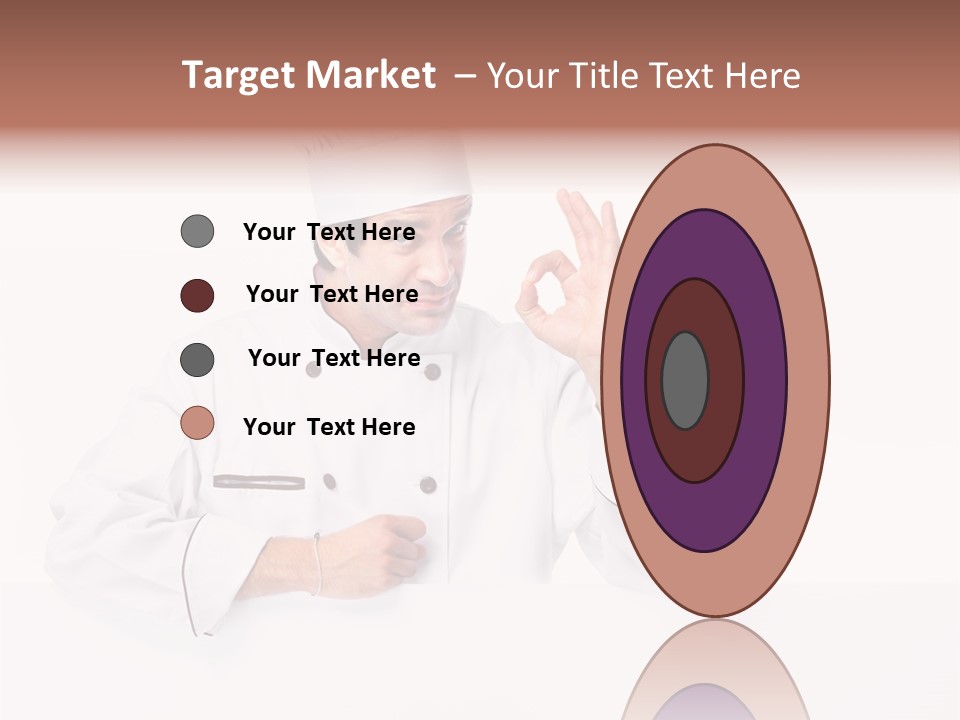 Handsome Job Cuisine PowerPoint Template