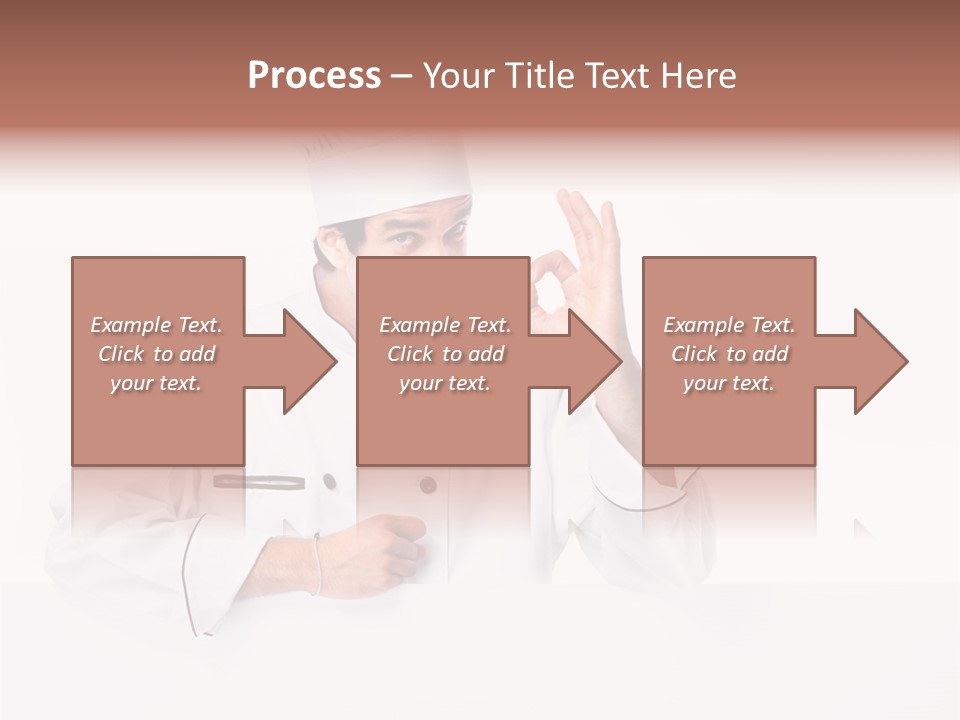 Handsome Job Cuisine PowerPoint Template