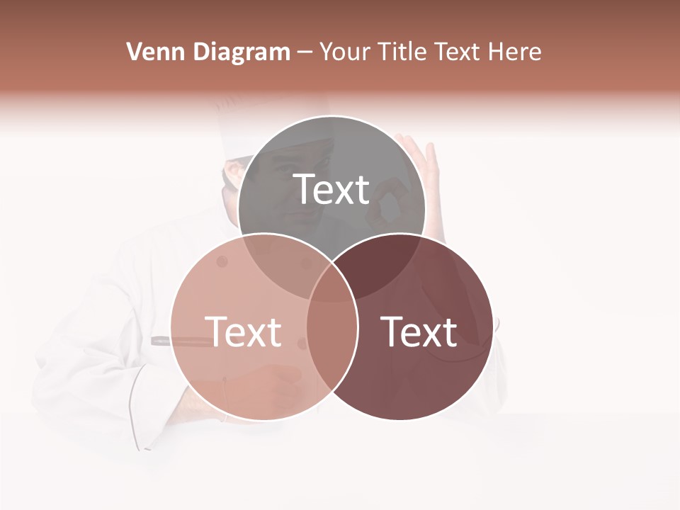 Handsome Job Cuisine PowerPoint Template