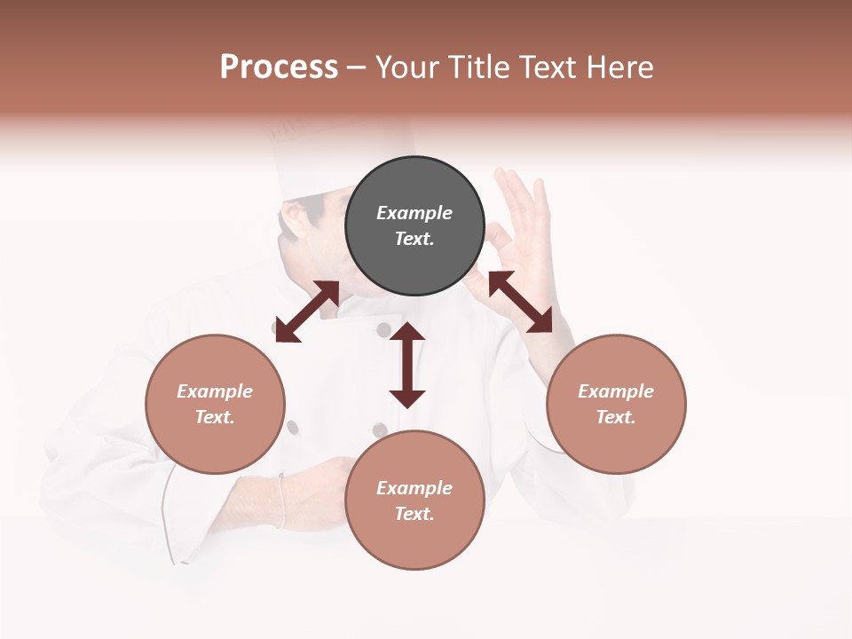 Handsome Job Cuisine PowerPoint Template