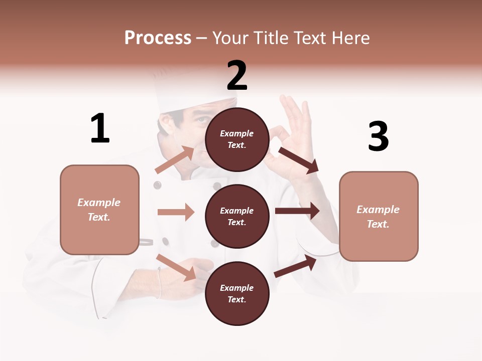 Handsome Job Cuisine PowerPoint Template