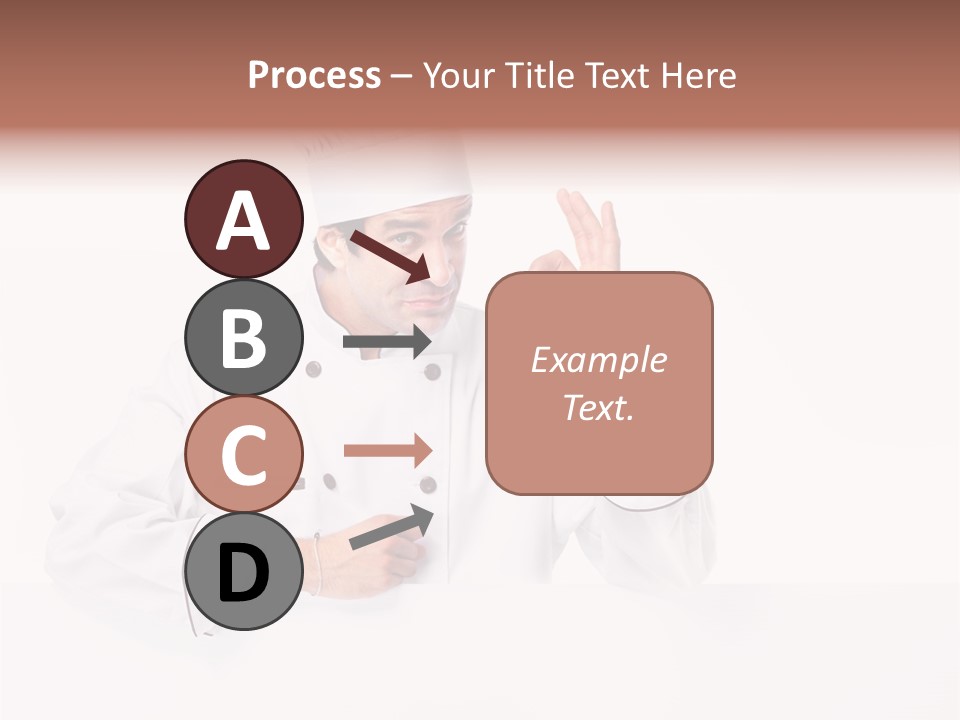 Handsome Job Cuisine PowerPoint Template