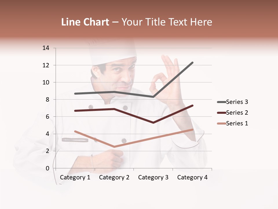 Handsome Job Cuisine PowerPoint Template