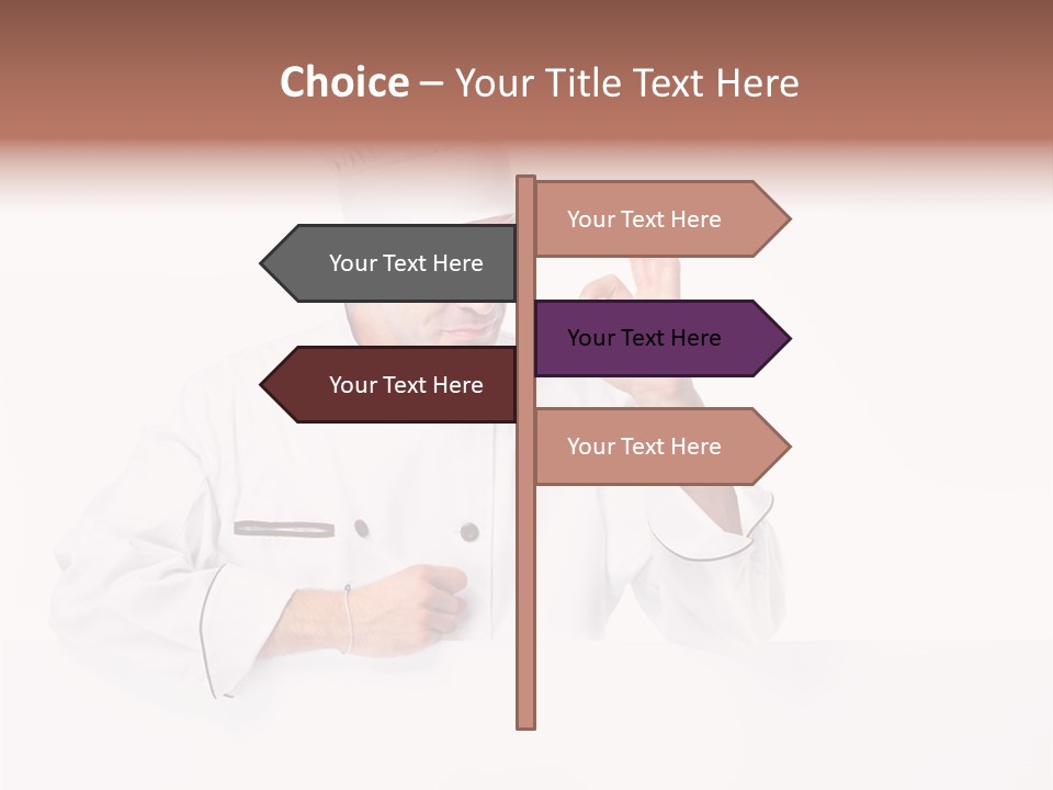 Handsome Job Cuisine PowerPoint Template