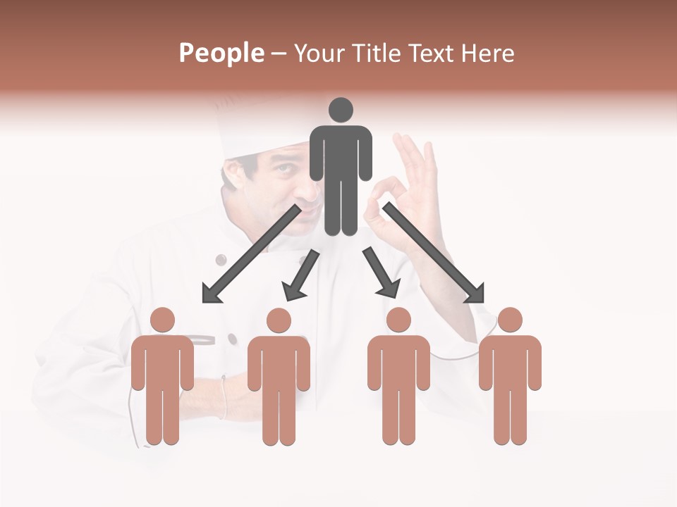 Handsome Job Cuisine PowerPoint Template