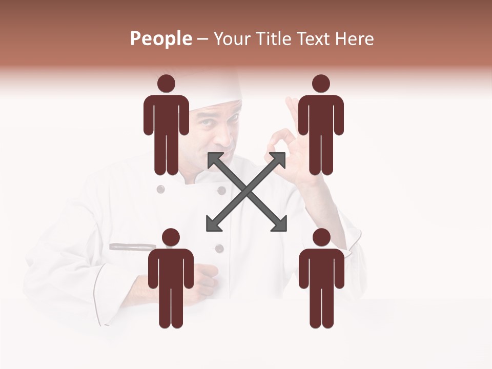 Handsome Job Cuisine PowerPoint Template