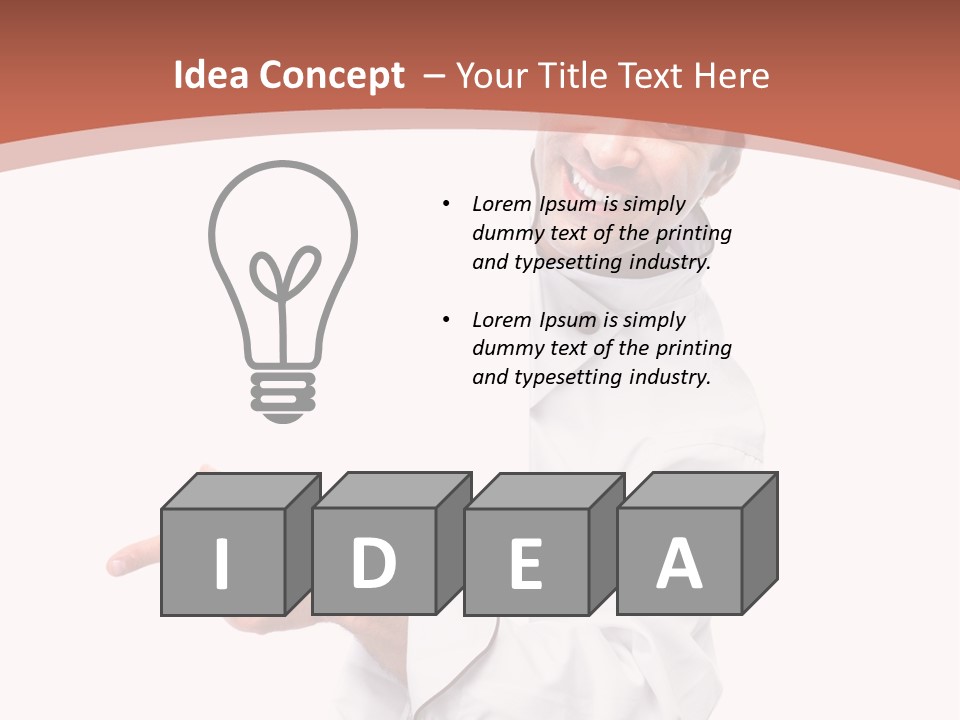 Board Male Hat PowerPoint Template