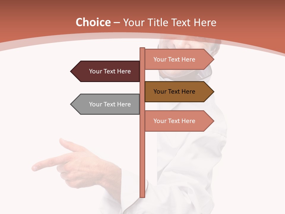 Board Male Hat PowerPoint Template