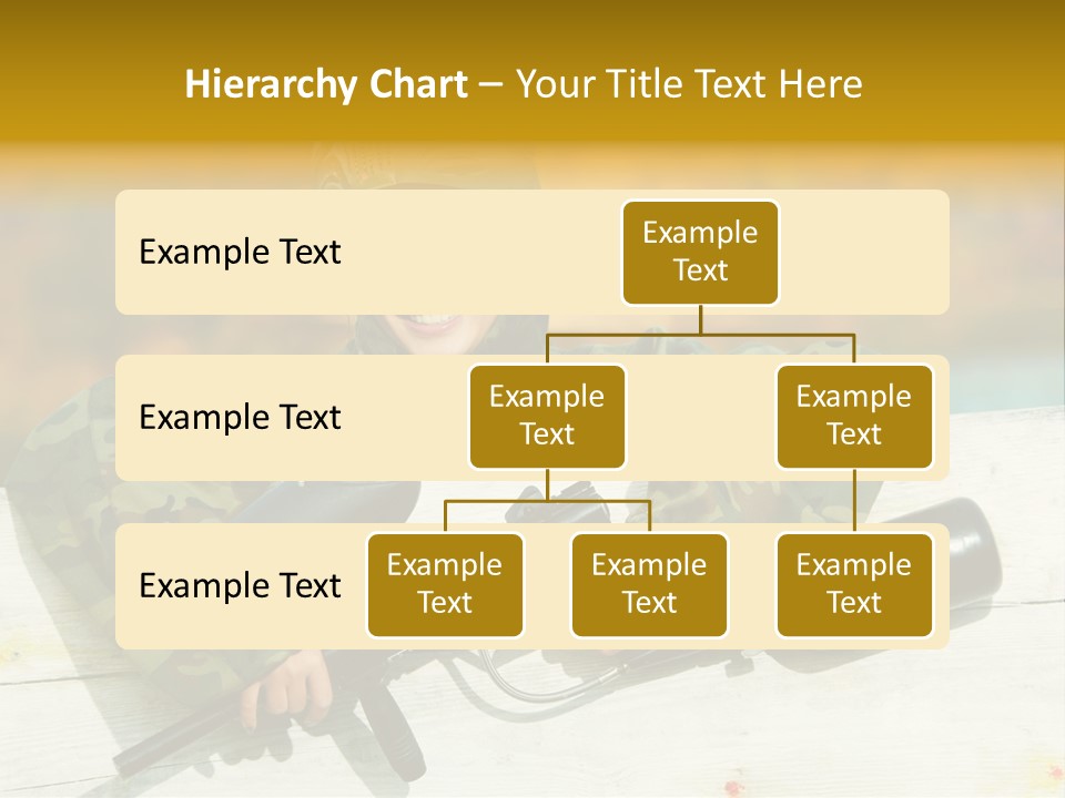 War Uniform Marker PowerPoint Template