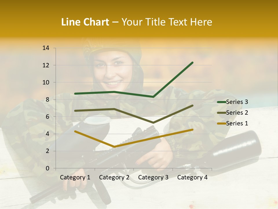 War Uniform Marker PowerPoint Template