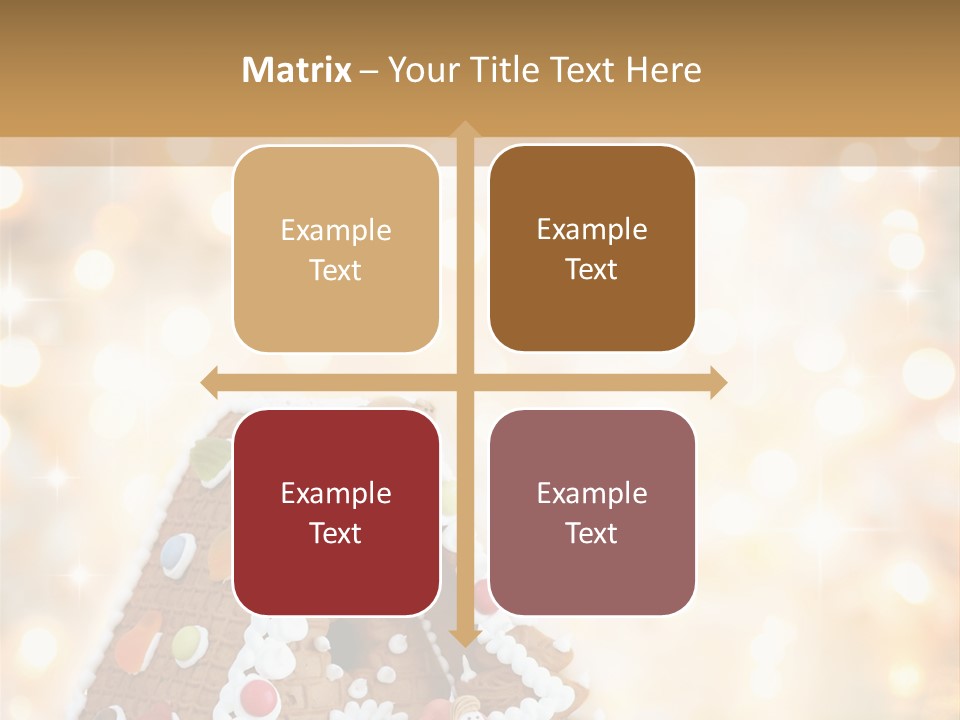 Radiant Defocused Sparkle PowerPoint Template