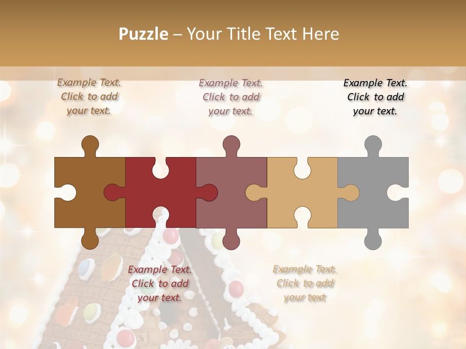 Radiant Defocused Sparkle PowerPoint Template
