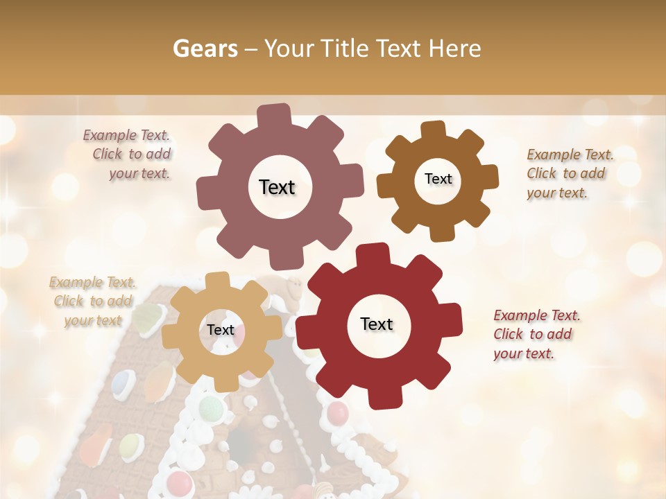 Radiant Defocused Sparkle PowerPoint Template