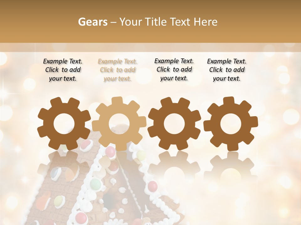 Radiant Defocused Sparkle PowerPoint Template