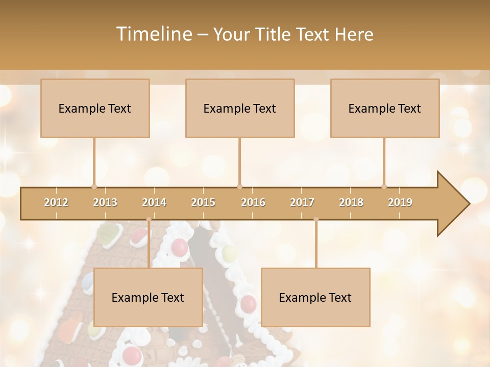 Radiant Defocused Sparkle PowerPoint Template