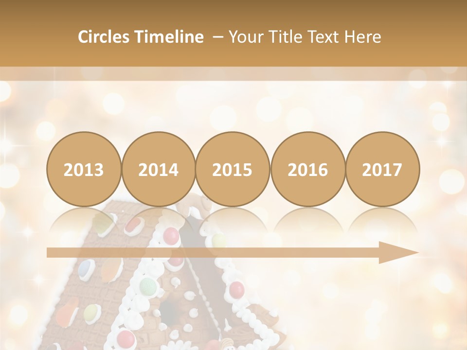 Radiant Defocused Sparkle PowerPoint Template