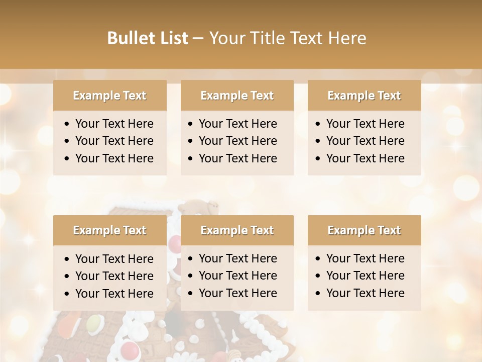Radiant Defocused Sparkle PowerPoint Template
