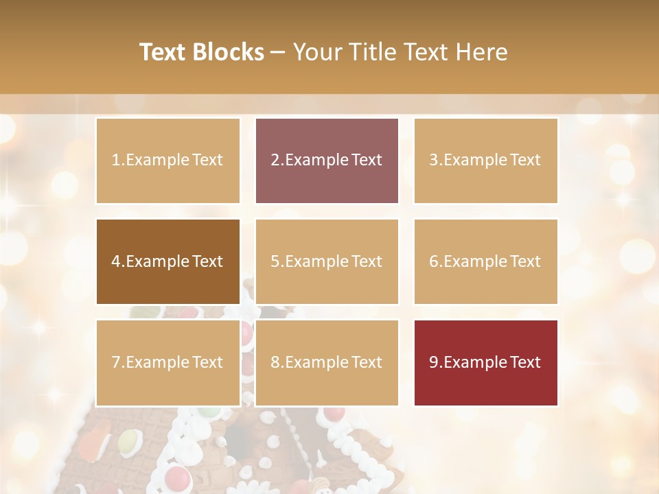 Radiant Defocused Sparkle PowerPoint Template