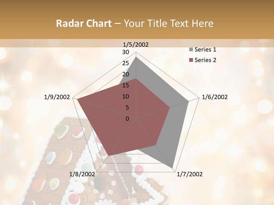 Radiant Defocused Sparkle PowerPoint Template