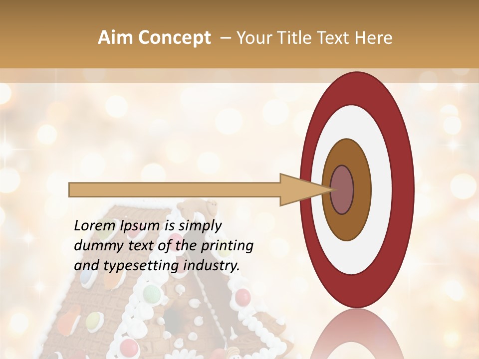 Radiant Defocused Sparkle PowerPoint Template
