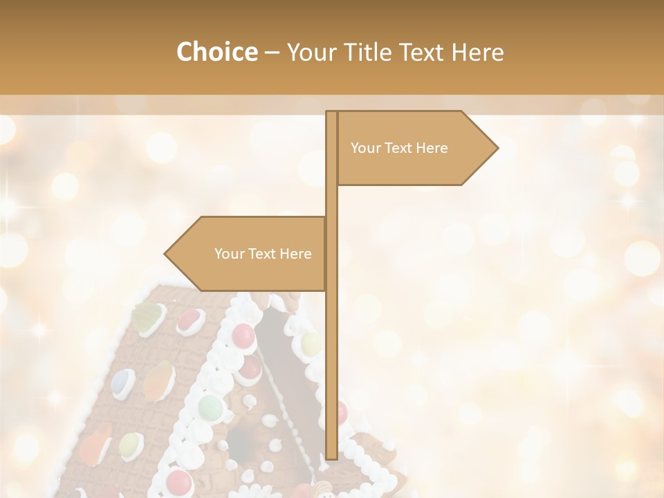 Radiant Defocused Sparkle PowerPoint Template