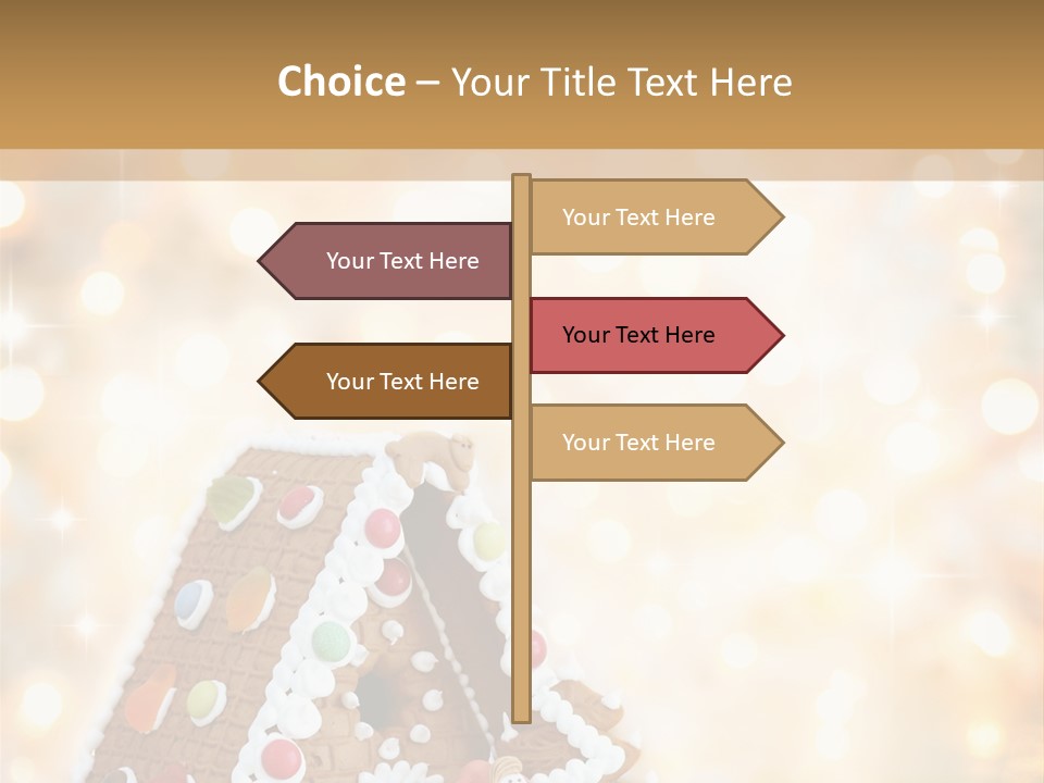 Radiant Defocused Sparkle PowerPoint Template