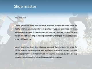 Attack Sport Camouflage PowerPoint Template