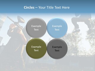 Attack Sport Camouflage PowerPoint Template