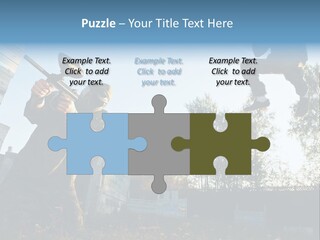 Attack Sport Camouflage PowerPoint Template