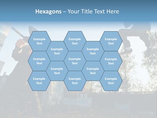 Attack Sport Camouflage PowerPoint Template