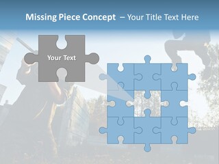 Attack Sport Camouflage PowerPoint Template