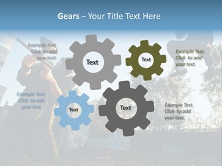 Attack Sport Camouflage PowerPoint Template