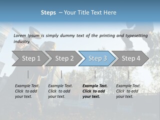 Attack Sport Camouflage PowerPoint Template