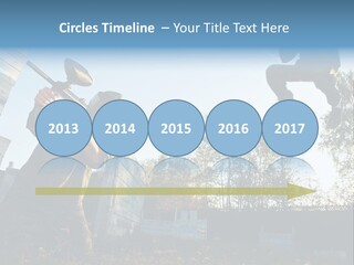 Attack Sport Camouflage PowerPoint Template