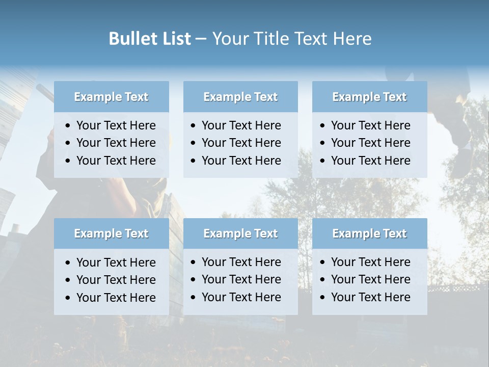 Attack Sport Camouflage PowerPoint Template