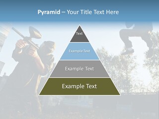 Attack Sport Camouflage PowerPoint Template