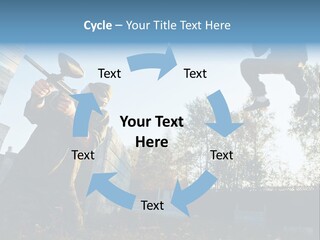 Attack Sport Camouflage PowerPoint Template