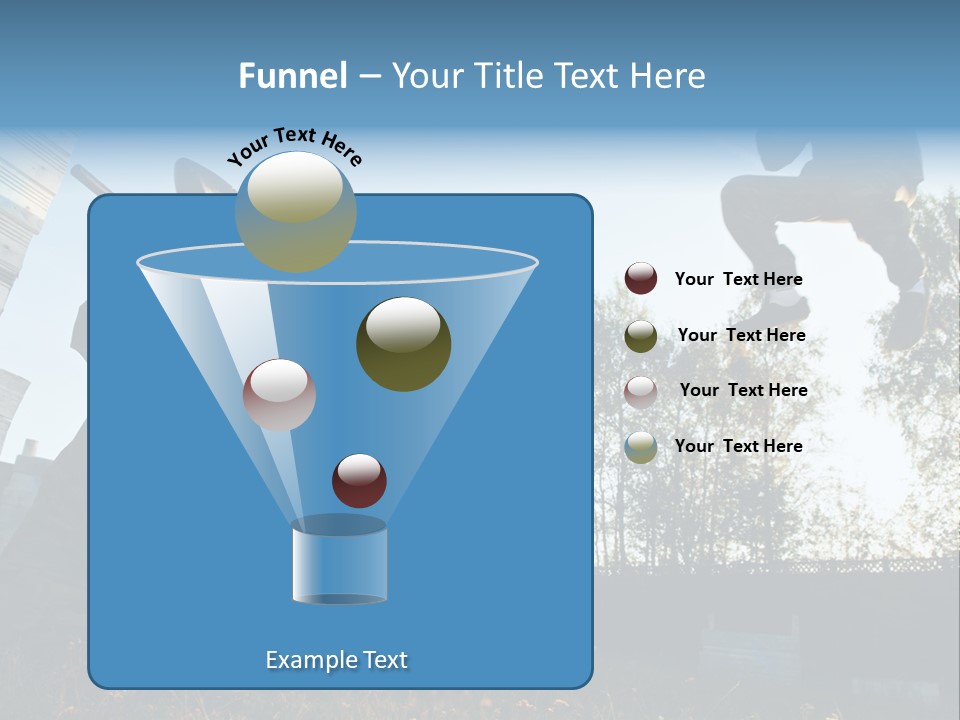 Attack Sport Camouflage PowerPoint Template